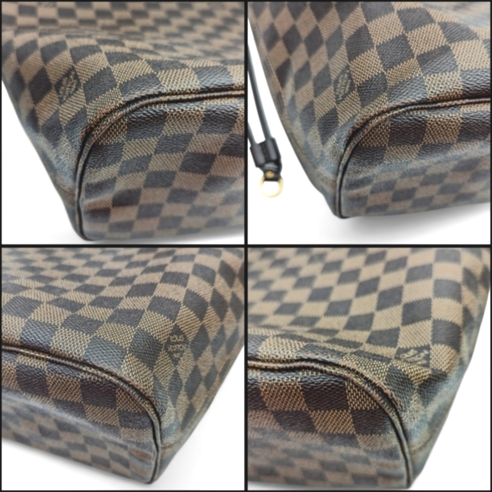 ✨️Authentic Louis Vuitton Neverfull MM Damier Ebene Bag - Picture 9 of 16